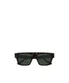 Gucci Eyewear Rectangular Frame Sunglasses In Black