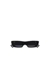 Gucci Eyewear Rectangular Frame Sunglasses In Black