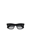 Gucci Eyewear Rectangular Frame Sunglasses In Black