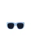 Gucci Eyewear Rectangular Frame Sunglasses In Black
