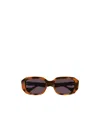Gucci Eyewear Rectangular Frame Sunglasses In Black