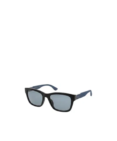 Gucci Eyewear Rectangular Frame Sunglasses In Gray