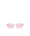 Gucci Eyewear Rectangular Frame Sunglasses In Multi