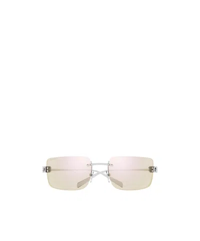 Gucci Eyewear Rectangular Frame Sunglasses In Multi