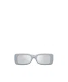 Gucci Eyewear Rectangular Frame Sunglasses In White