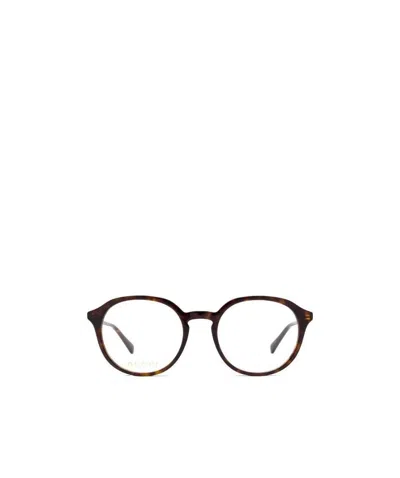 Gucci Eyewear Round Frame Glasses In Black