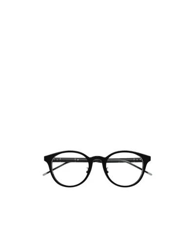 Gucci Eyewear Round Frame Glasses In Black