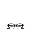 Gucci Eyewear Round Frame Glasses In Black