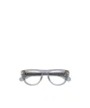 Gucci Eyewear Round Frame Glasses In Gray