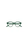 Gucci Eyewear Round Frame Glasses In Green