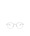 Gucci Eyewear Round Frame Glasses In Metallic