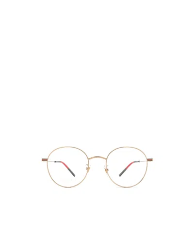 Gucci Eyewear Round Frame Glasses In White