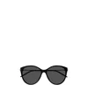 Gucci Eyewear Round Frame Sunglasses In Black
