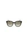 Gucci Eyewear Round Frame Sunglasses In Gray