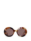 GUCCI GUCCI EYEWEAR ROUND FRAME SUNGLASSES