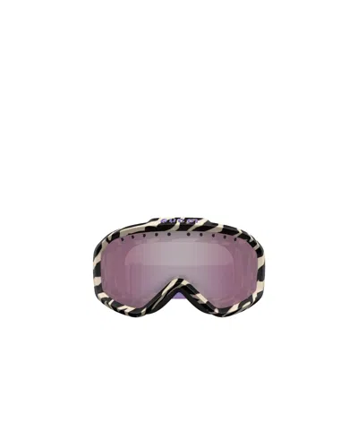 Gucci Eyewear Ski Oversized Frame Goggles In Gray