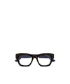 Gucci Tortoiseshell Logo-engraved Glasses In Black