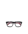 Gucci Eyewear Square Frame Glasses In Black