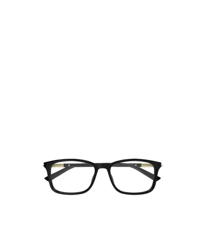 Gucci Eyewear Square Frame Glasses In Black