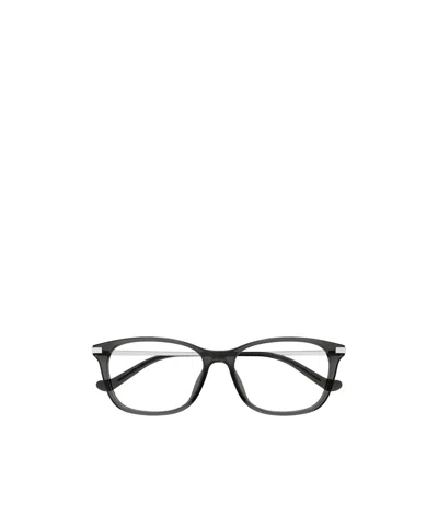 Gucci Eyewear Square Frame Glasses In Black