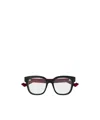 Gucci Eyewear Square Frame Glasses In Brown