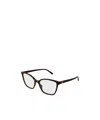 Gucci Eyewear Square Frame Glasses In Brown