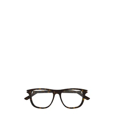 Gucci Eyewear Square Frame Glasses In Black