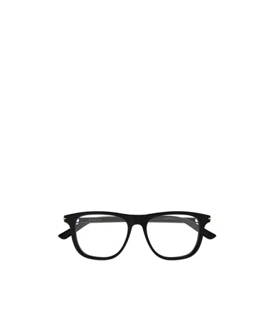 Gucci Eyewear Square Frame Glasses In Black