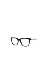 Gucci Eyewear Square Frame Glasses In Black