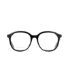Gucci Eyewear Square Frame Glasses In Black