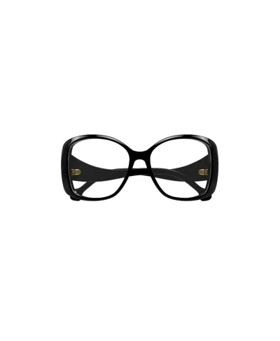 Gucci Eyewear Square Frame Glasses In Black