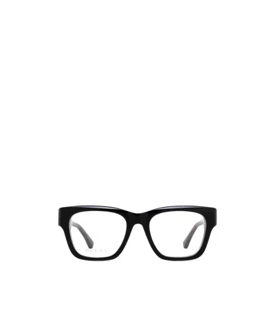 Gucci Eyewear Square Frame Glasses In Black