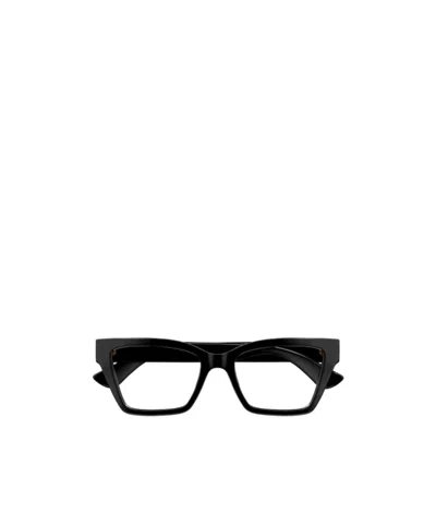 Gucci Eyewear Square Frame Glasses In Black