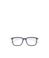 Gucci Eyewear Square Frame Glasses In Blue