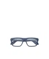 Gucci Eyewear Square Frame Glasses In Blue