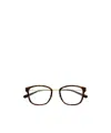 Gucci Eyewear Square Frame Glasses In Brown