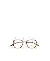 Gucci Eyewear Square Frame Glasses In Brown