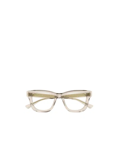 Gucci Eyewear Square Frame Glasses In Neutral
