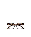 Gucci Eyewear Square Frame Glasses In Brown