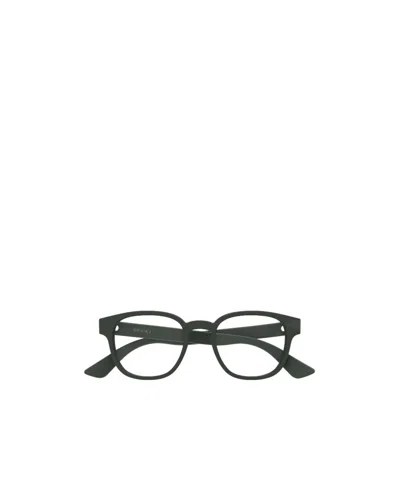 Gucci Eyewear Square Frame Glasses In Green