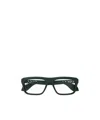 Gucci Square Frame Glasses In Green