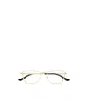 Gucci Eyewear Square Frame Glasses In Nude