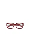 Gucci Eyewear Square-frame Glasses In Red