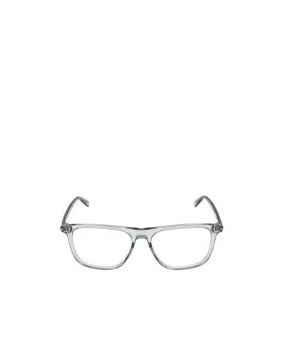 Gucci Eyewear Square Frame Glasses In White