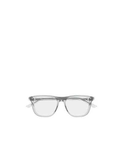 Gucci Eyewear Square Frame Glasses In Gray