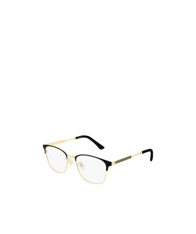 Gucci Eyewear Square Frame Glasses In White