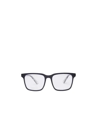 Gucci Eyewear Square Frame Glasses In White