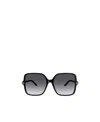 Gucci Eyewear Square-frame Sunglasses In Black