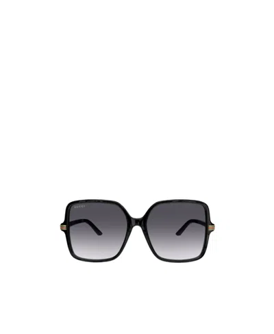 Gucci Eyewear Square-frame Sunglasses In Black
