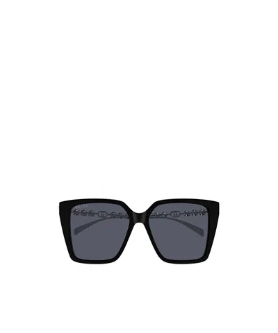 GUCCI GUCCI EYEWEAR SQUARE FRAME SUNGLASSES